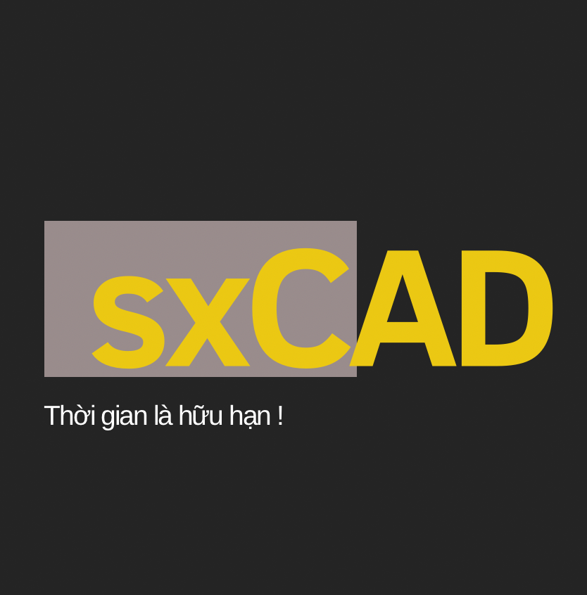 sxCAD - Phần mềm thiết kế xây dựng hỗ trợ vẽ nhanh và đo bóc khối lượng tự động